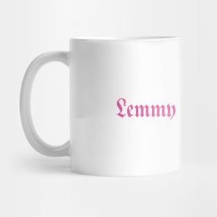 Lemmy Christmas, pink Mug